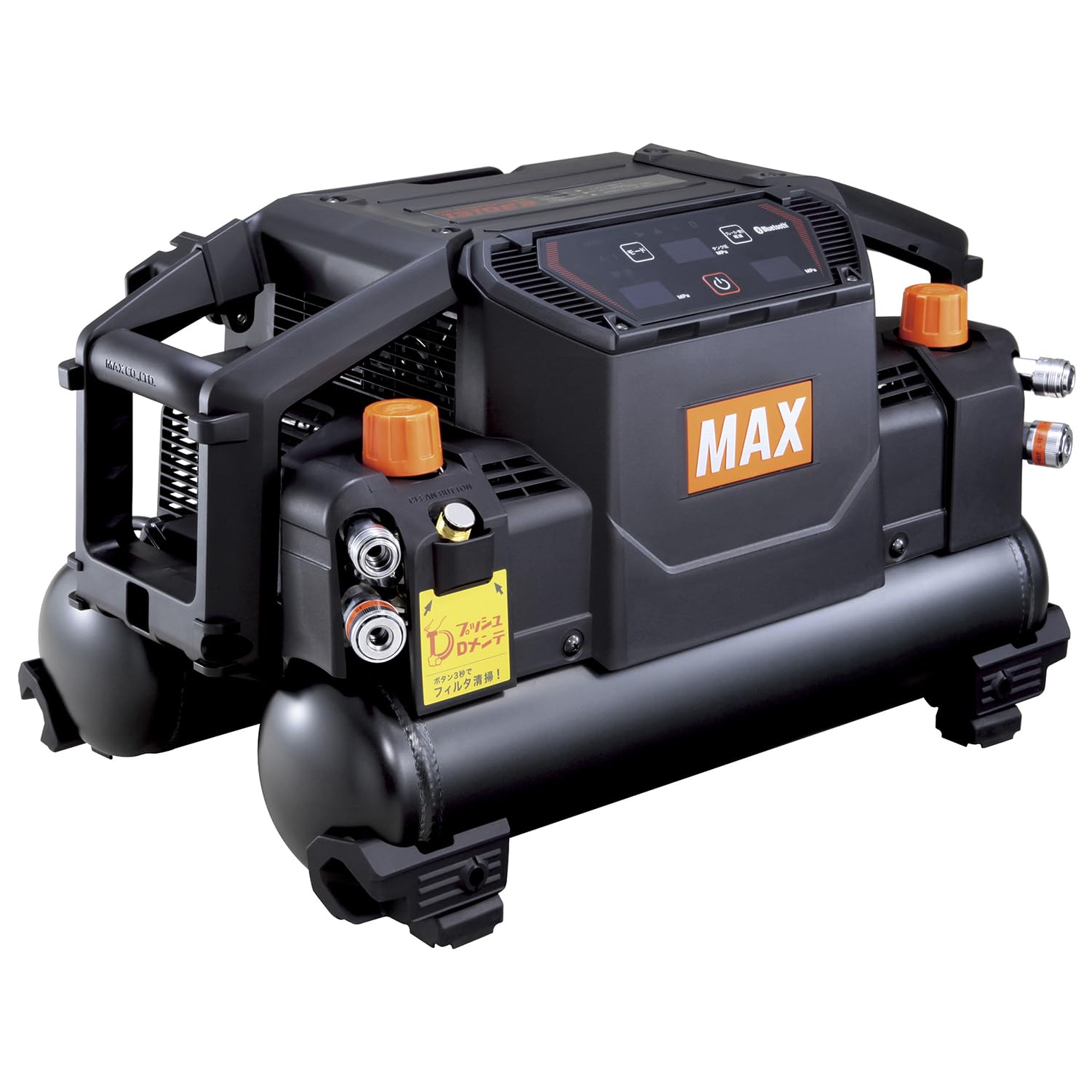 Amazon | マックス(MAX) スーパーエアコンプレッサ ブラック 高圧専用